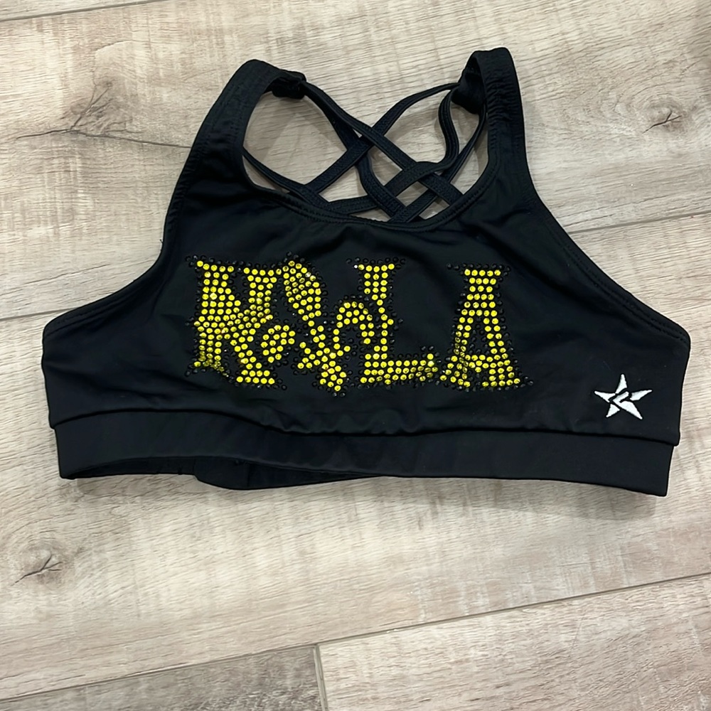Cheer sports bra